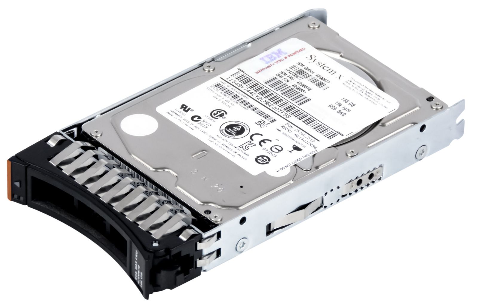 3年保証 Hard Drive IBM 42 D 0678 0681 146 GB 15 K SAS 2 5