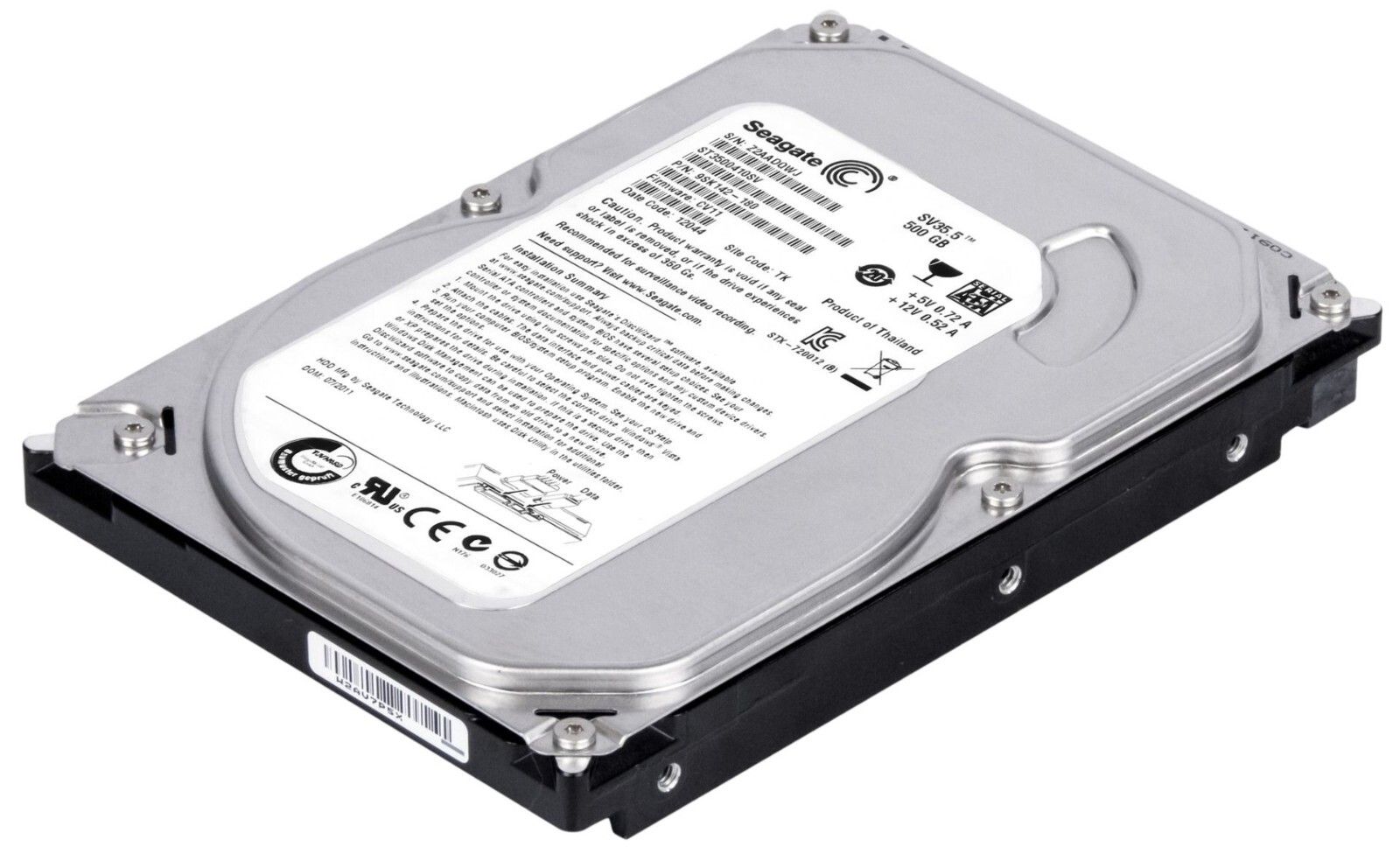 3年保証 Seagate SV 35 5 500 GB 7 2 K 16 MB SATA II 3