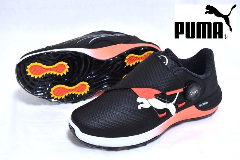 新品 プーマ ゴルフ ファントム キャット ニトロ ディスク スパイク