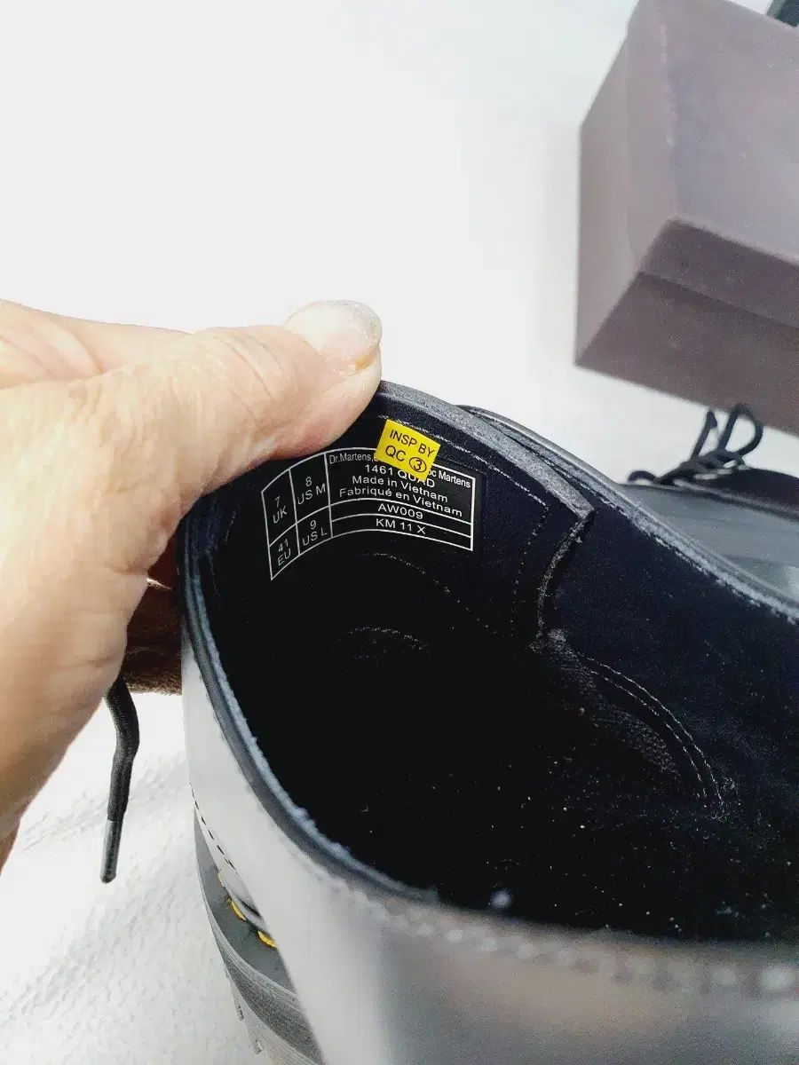  DR. MARTENS ドクターマーチン 1461 クアッド ブラック eu 41 ローファー ブーツ 革靴