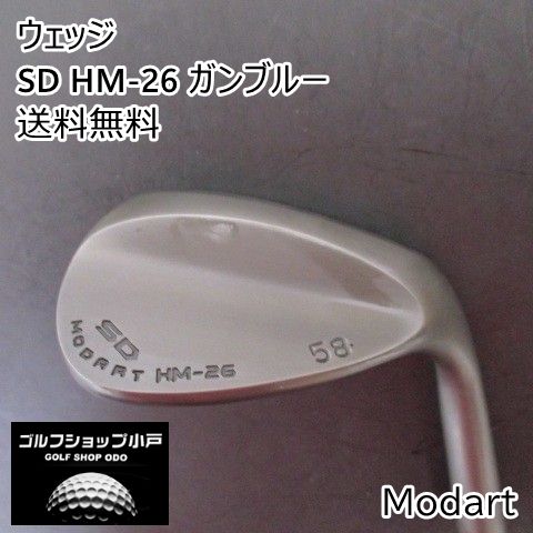 ウェッジ モダート SD HM-26 ガンブルー ヘッド単体 58 3504