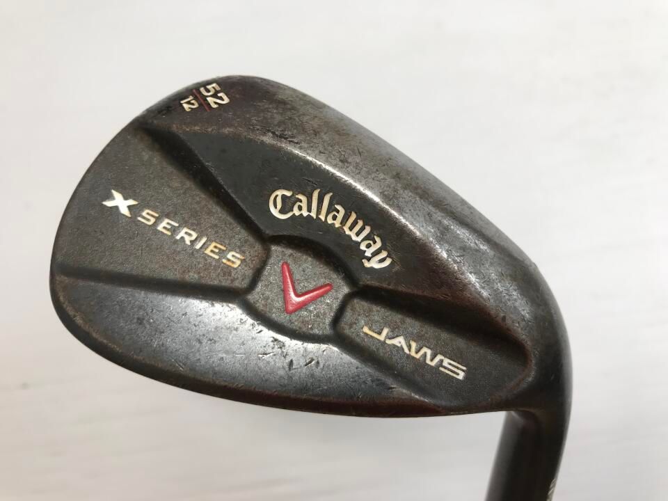 キャロウェイ　【訳あり】X SERIES JAWS ブラック・ビンテージ US　52度　ダイナミックゴールド　S200フレックス　ウェッジ　中古【最短即日発送】