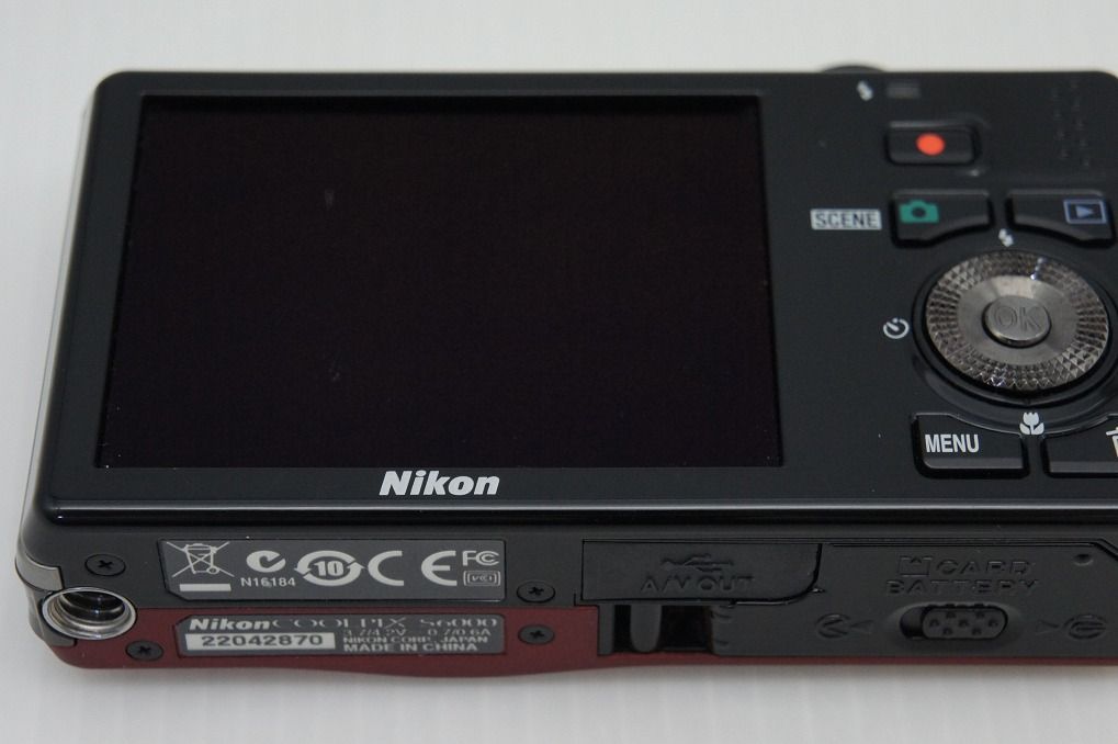 カメラ Nikon COOLPIX コンパクトデジタルカメラ S6000 レッド
