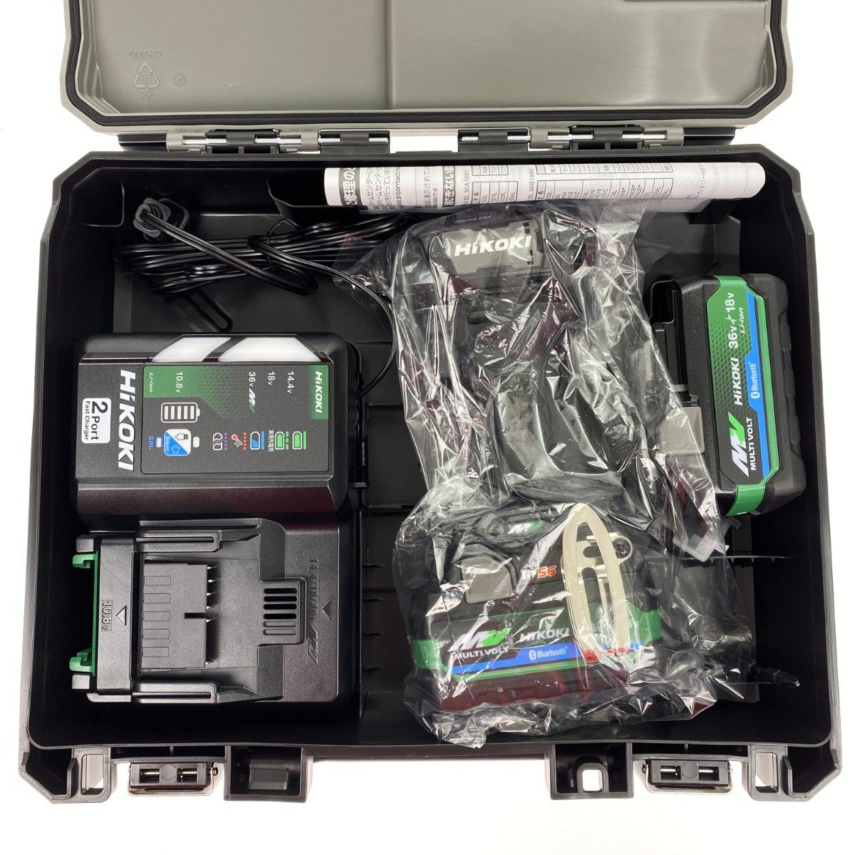 HiKOKI ハイコーキ 36 V コードレスインパクトドライバ WH DD 2 XHBSZ ストロングブラック 完備