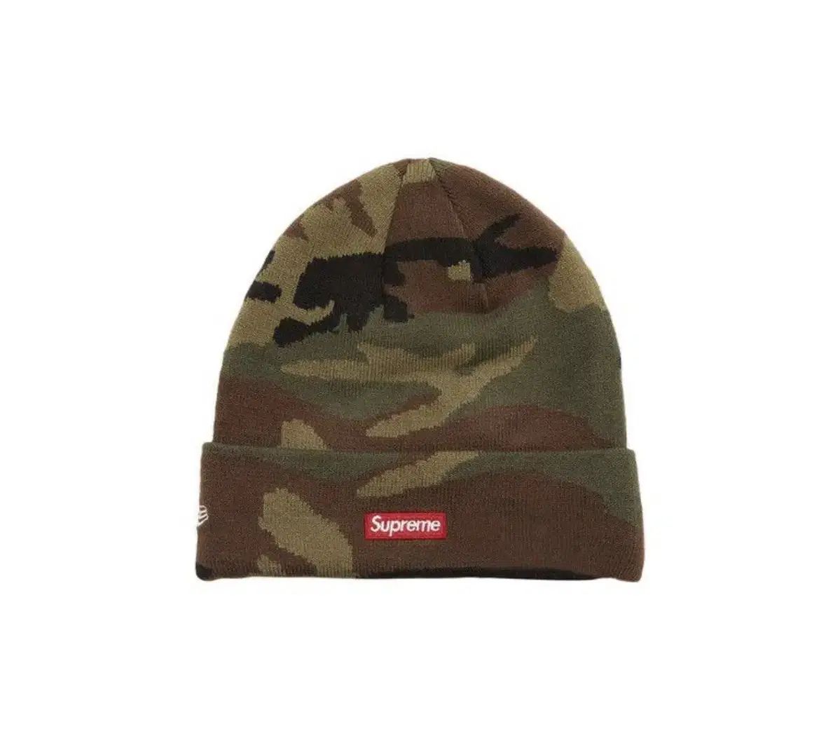 Supreme ERA Swarovski S ロゴ ビーニー ウッドランド カモ