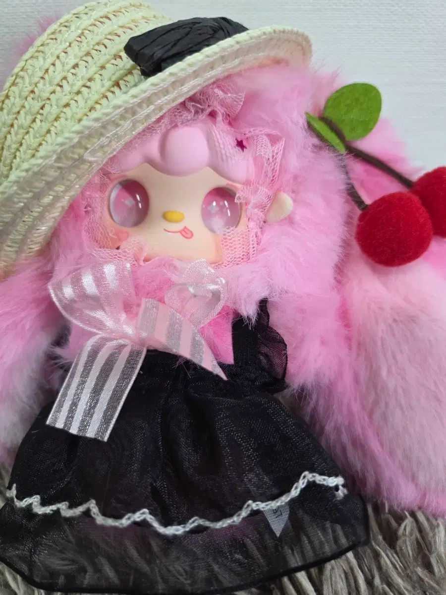 【新作激レア】Doro studio うさぎ　リボン　ピンク ゆき ジャンピング BUNNY 찐 ピンク Bunny Pink UPGRADE Rosa サンリオ