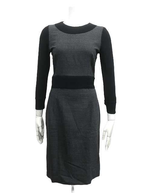 D-G DOLCE - GABBANA ドルチェ-ガッバーナ ワンピース レディース グレー系 グレンチェック サイズ40＿S 26＿セルモアから ＿s-0878-r 26