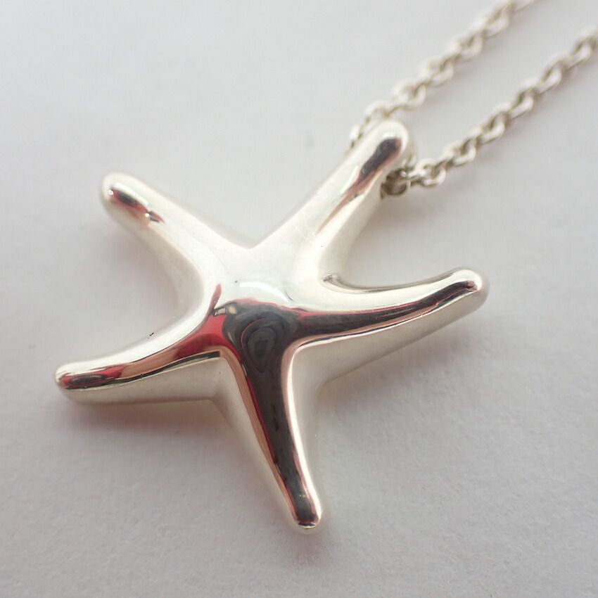 ティファニー 925 スターフィッシュ ペンダント/ネックレス//j116-8