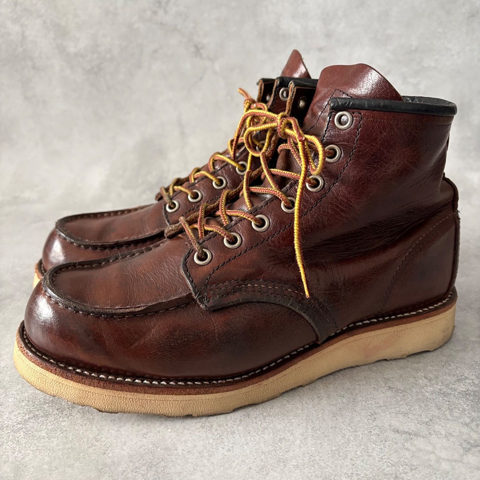 RED WING レッドウィング ６インチ クラシックモック ワークブーツ 8138 ブラウン 茶 USA 7.5 25.5 cw