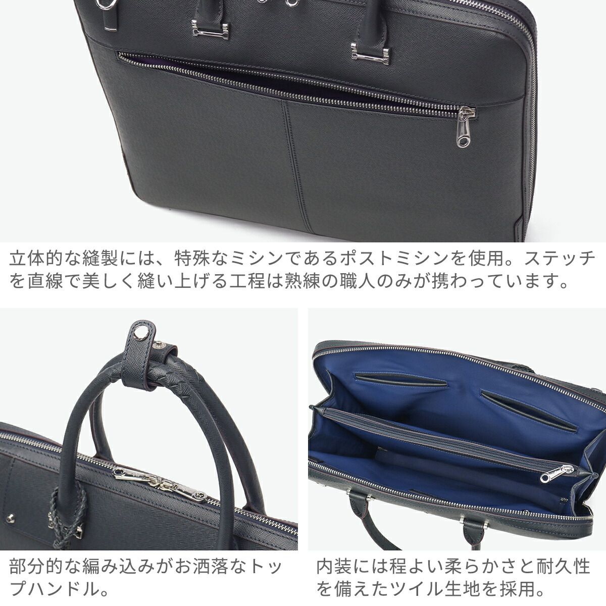 Kiefer neu 本革ビジネスバッグ KFN8001S 2WAY美品 ビジネスバッグ メンズ 革 A4 B4 ブリーフケース ブランド 本革 2Way