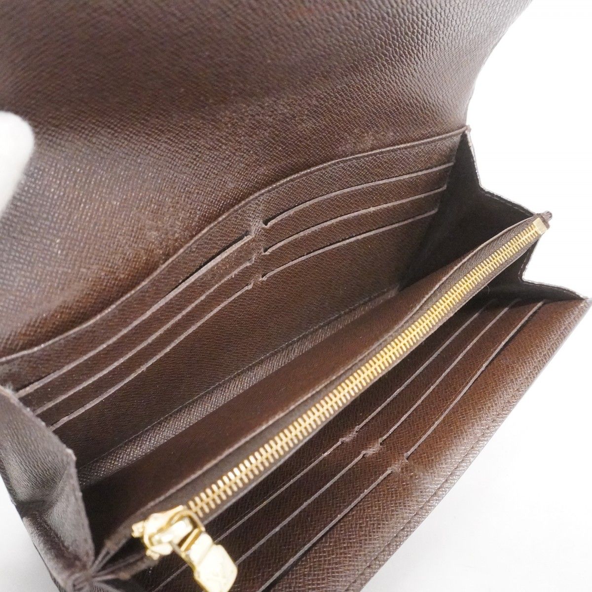 ☆SALE【5pa0294】ルイヴィトン 長財布 ダミエ ポルトフォイユサラ