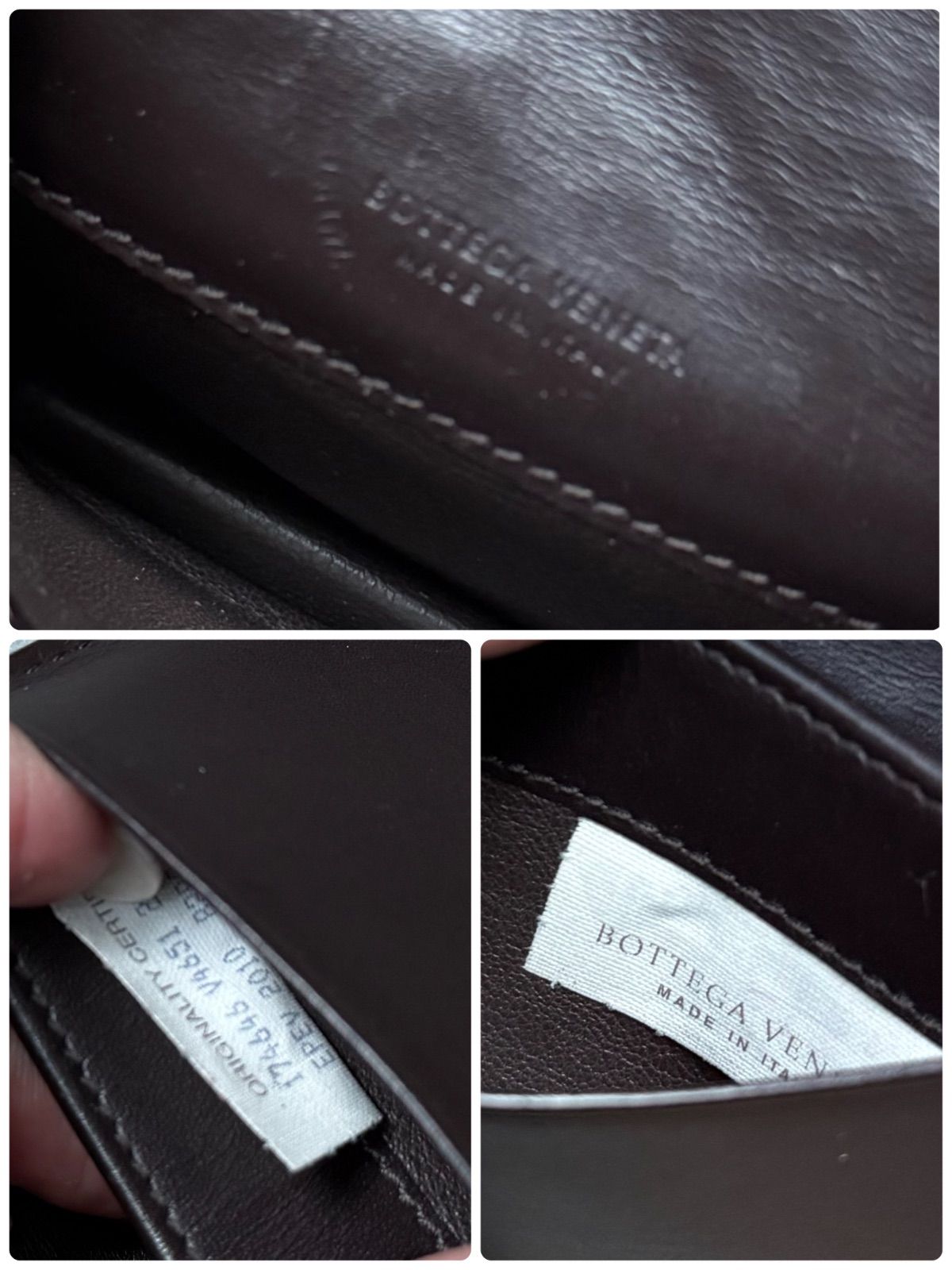 BOTTEGA VENETA ボッテガヴェネタ イントレチャート 名刺入れ カード