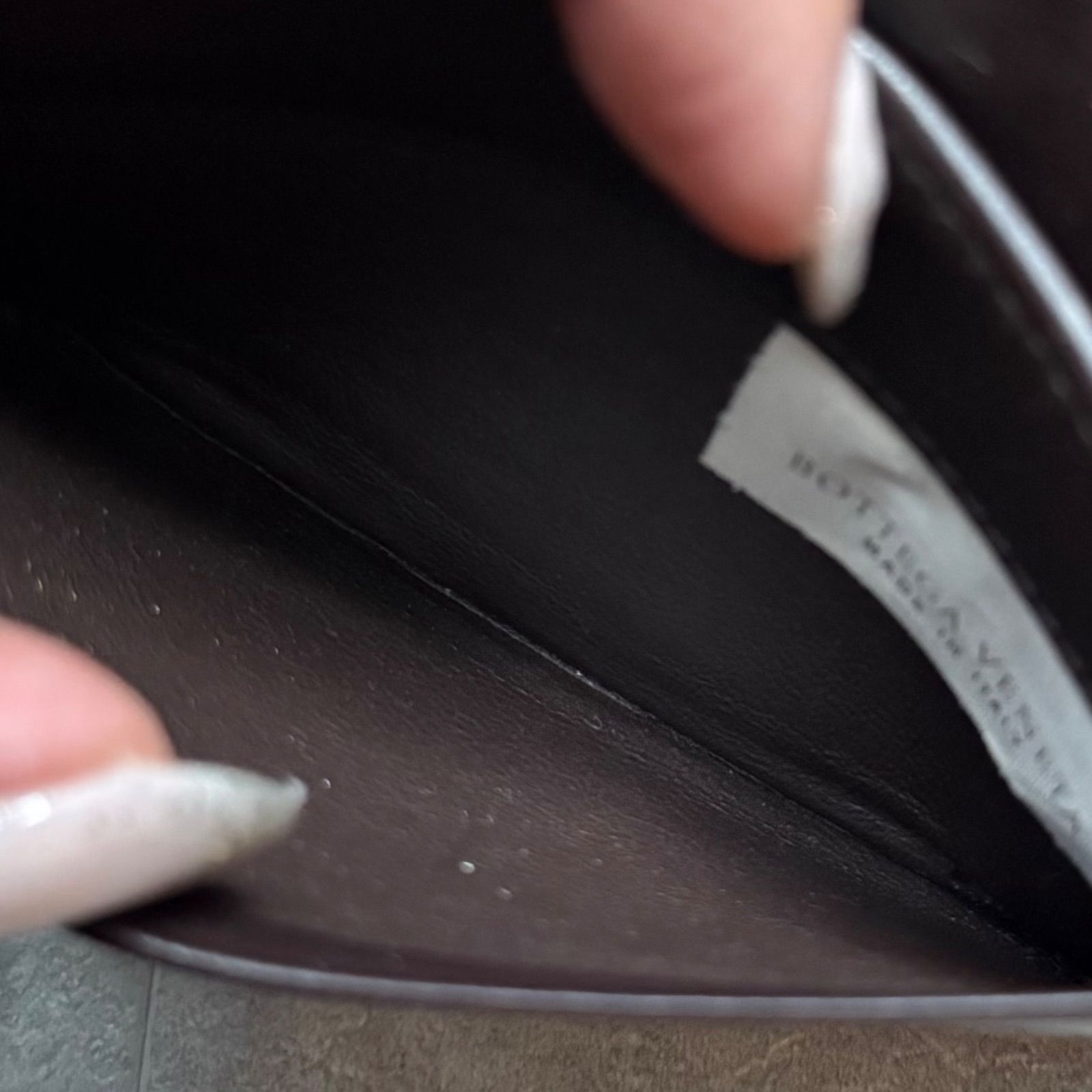  BOTTEGA VENETA ボッテガヴェネタ イントレチャート 名刺入れ カードケース レザー ダークブラウン 茶色 名刺入れ 小物