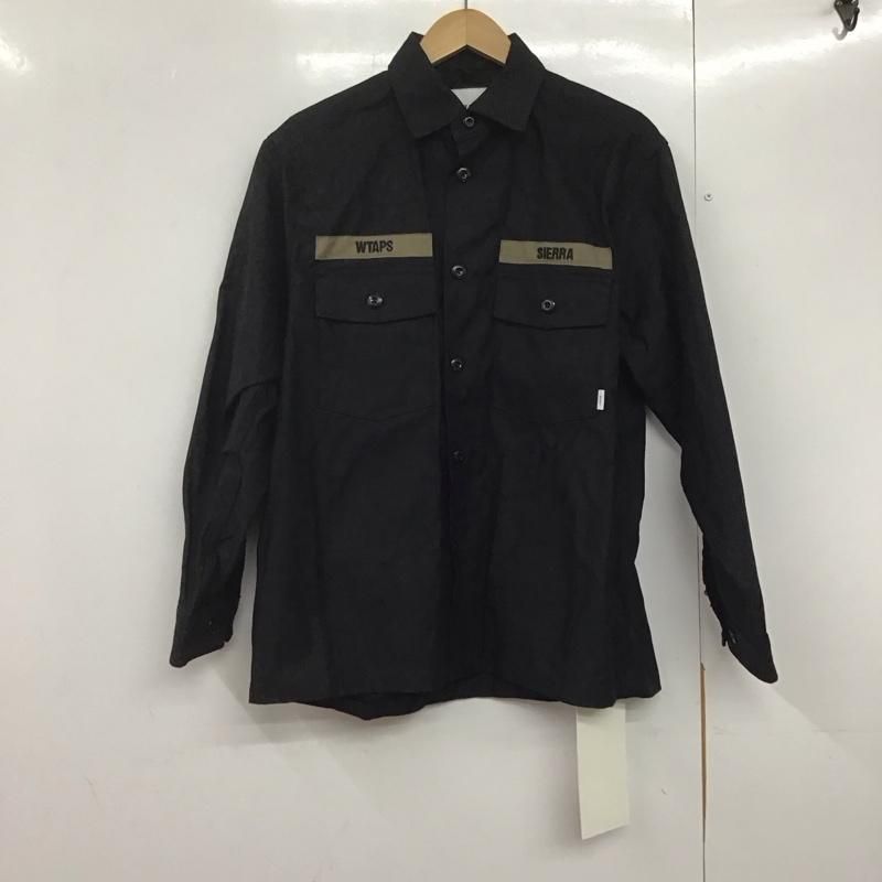 WTAPS ダブルタップス シャツ、ブラウス 長袖 242WVDT-SHM01 コットン