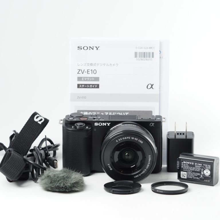 SONY ソニー ZV-E10 パワーズームレンズキット (同梱レンズ:SELP1650