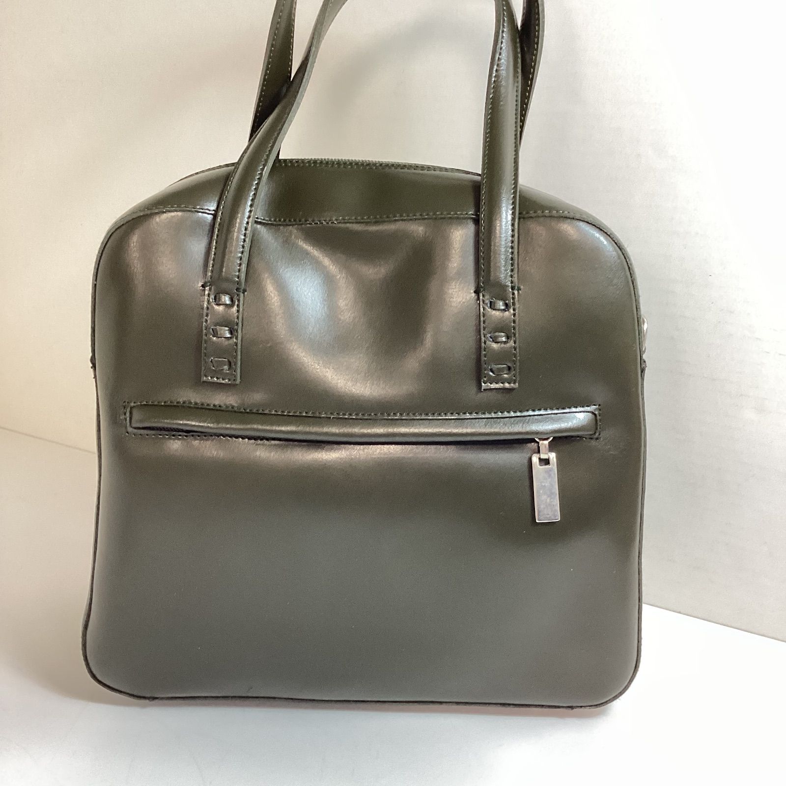 ヒロココシノ HIROKO KOSHINO クロコ型押し 2way ショルダーバッグ 
