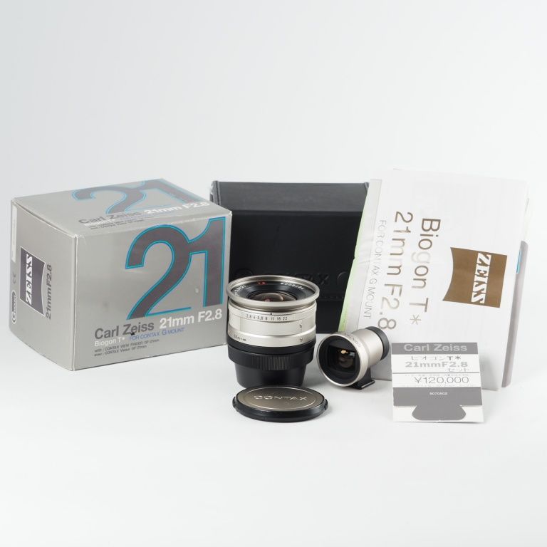 CONTAX コンタックス G用 Biogon 21mm F2.8 T* ファインダー付き G