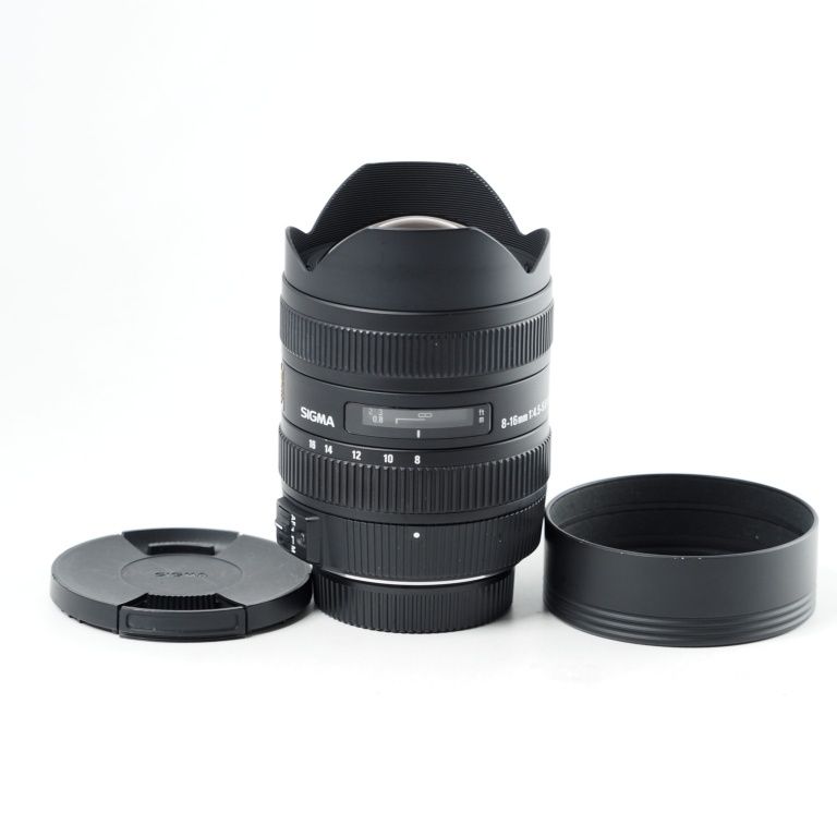 SIGMA シグマ 広角ズームレンズ 8-16mm F4.5-5.6 DC HSM ニコン F