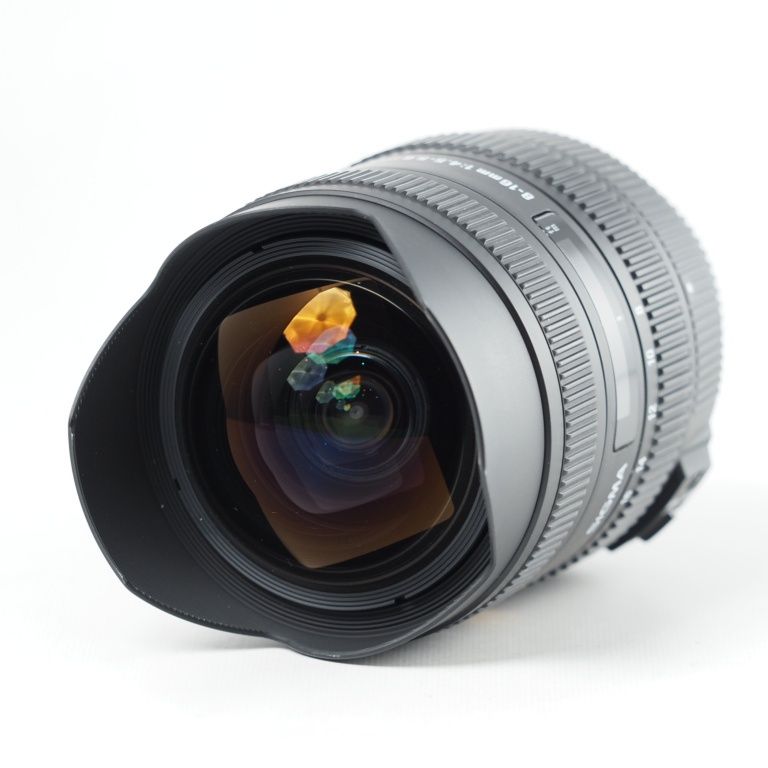 レンズ(ズーム) SIGMA 5 SIGMA シグマ 広角ズームレンズ 8-16mm F4.5-5.6 DC HSM ニコン F