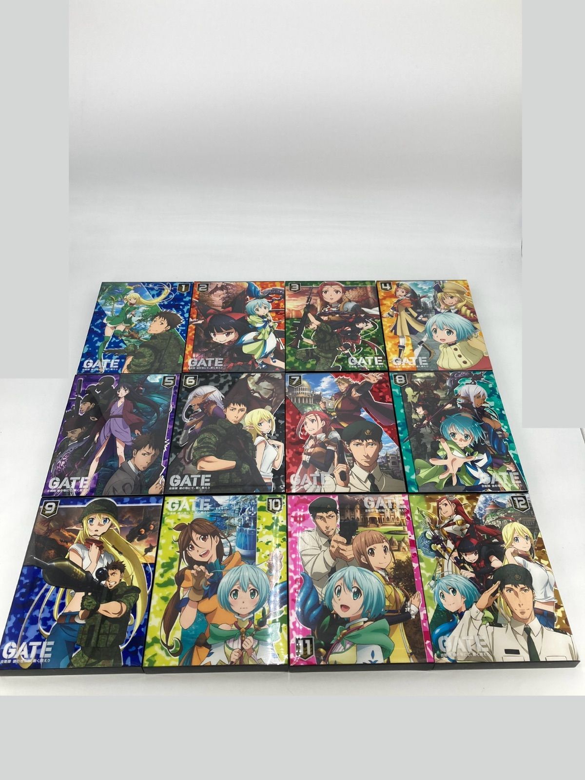 広店 Blu-ray GATE 自衛隊 彼の地にて 斯く戦えり 全12巻セット 306-0195