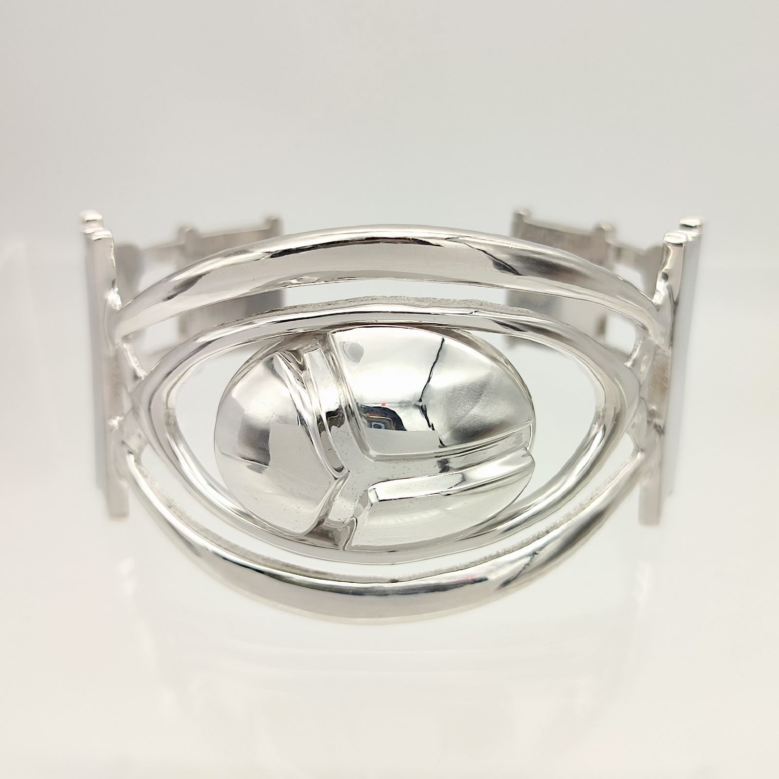 シルバーデザインバングル CG刻印 SILVER シルバー925 70 8ｇ