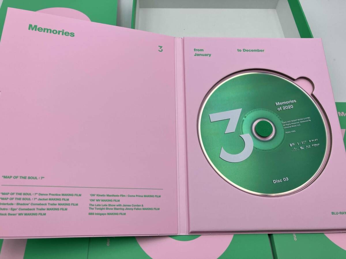 BTS MEMORIES OF 2020(UNIVERSAL MUSIC STORE & FC限定版)(Blu-ray