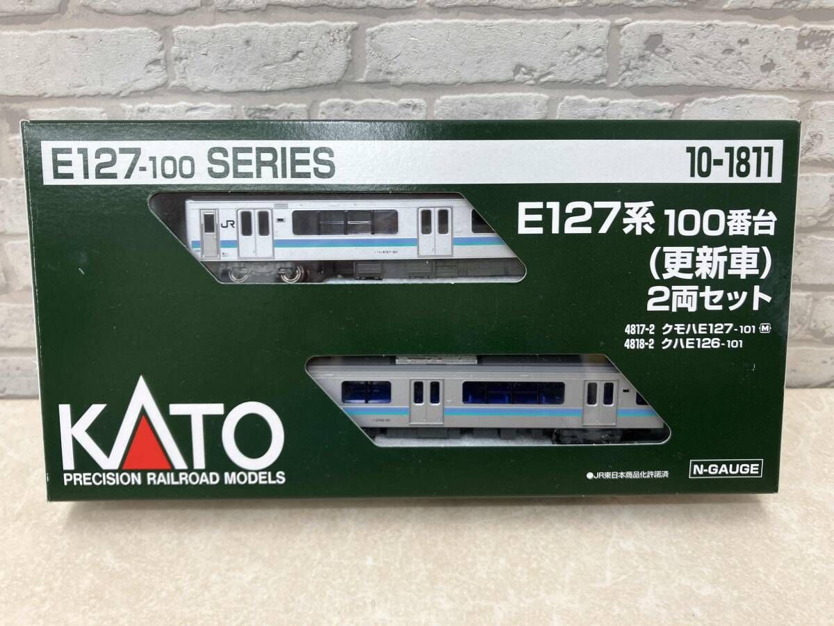 動作確認済 Nゲージ KATO 10-1811 E127系100番台(更新車) 2両セット