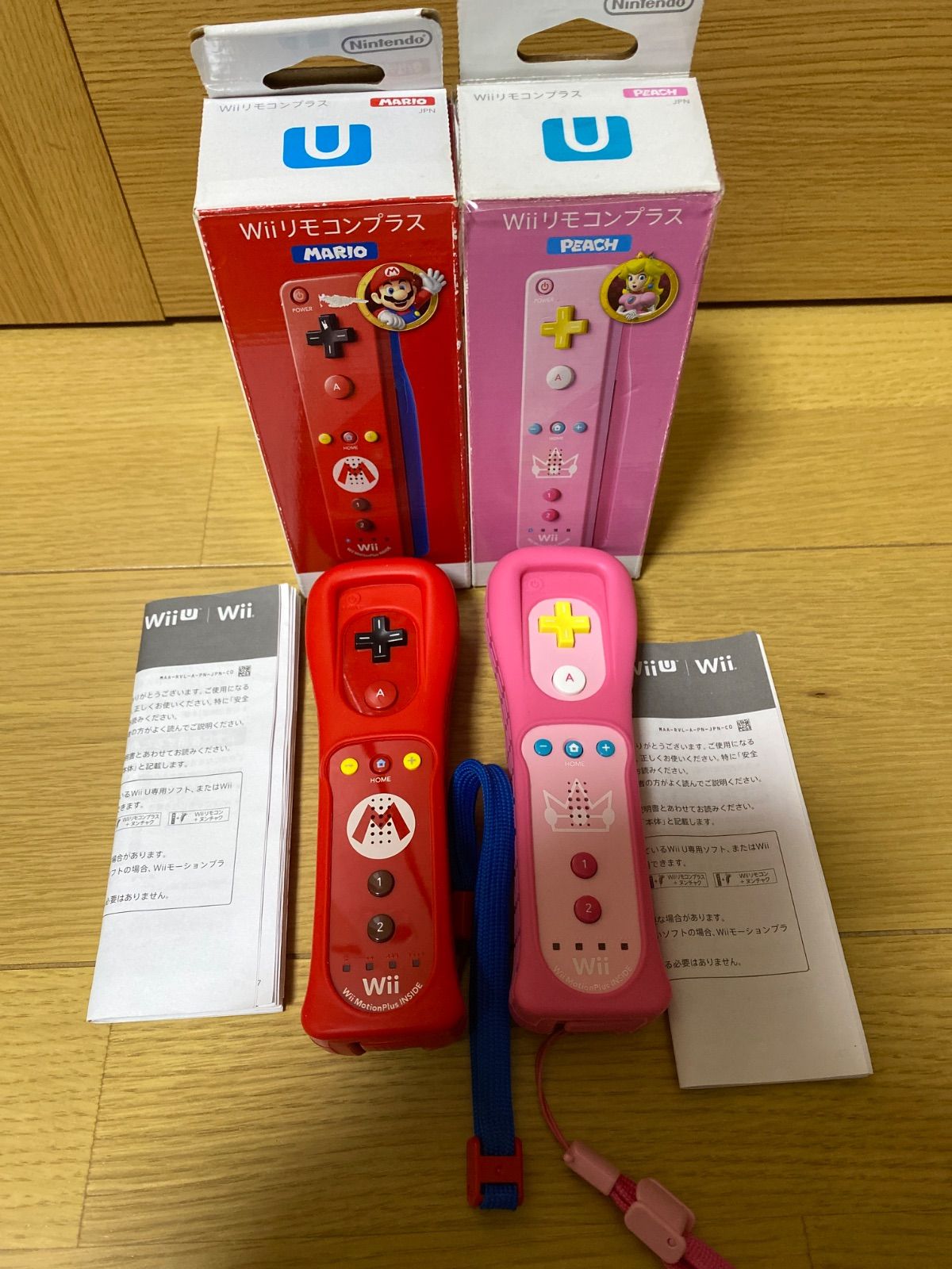 Wiiリモコンプラス マリオ＆ピーチセット