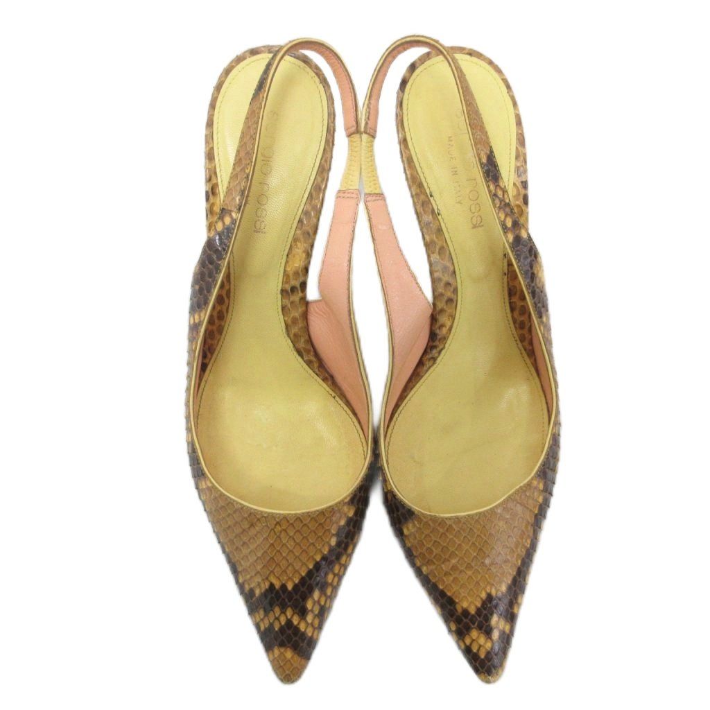 セルジオロッシ Sergio rossi パンプス ヒール ポインテッドトゥ