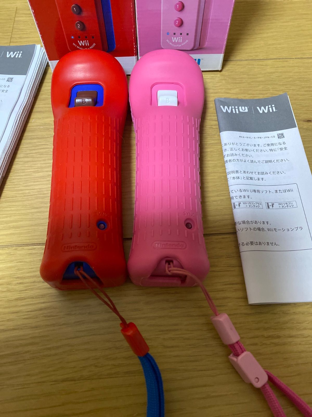  Wiiリモコンプラス マリオ＆ピーチセット 周辺機器 Wii