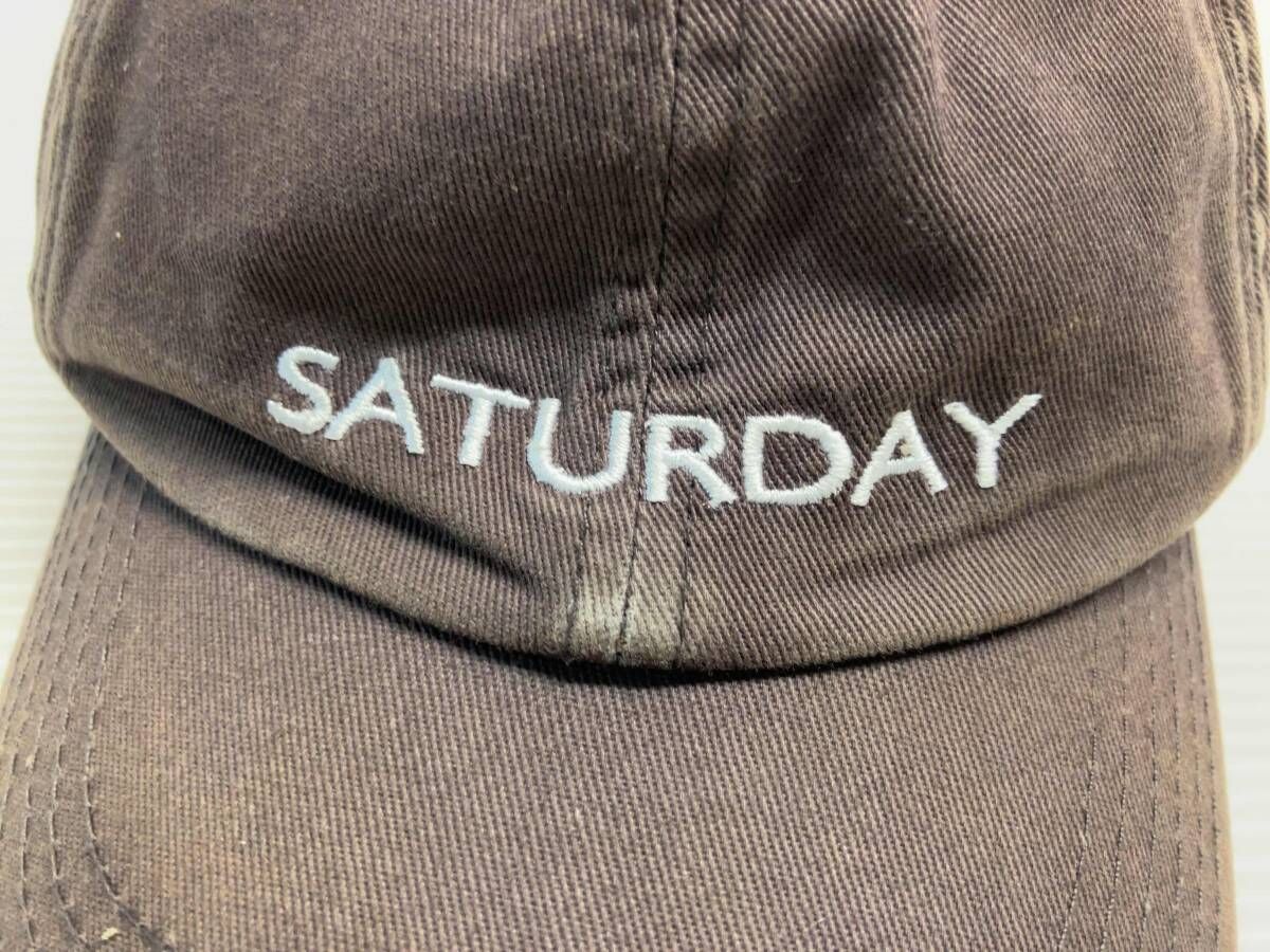 VETEMENTS × Reebok ヴェトモン リーボック SATURDAY キャップ Emroidered weeday Baseball Cap 野球帽 ブラウン 通年
