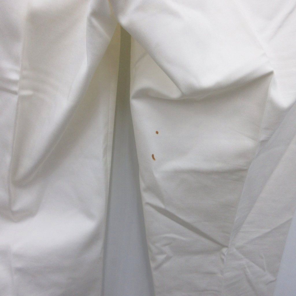 マックスマーラ MAX MARA スラックス パンツ 白タグ 46 白 ホワイト