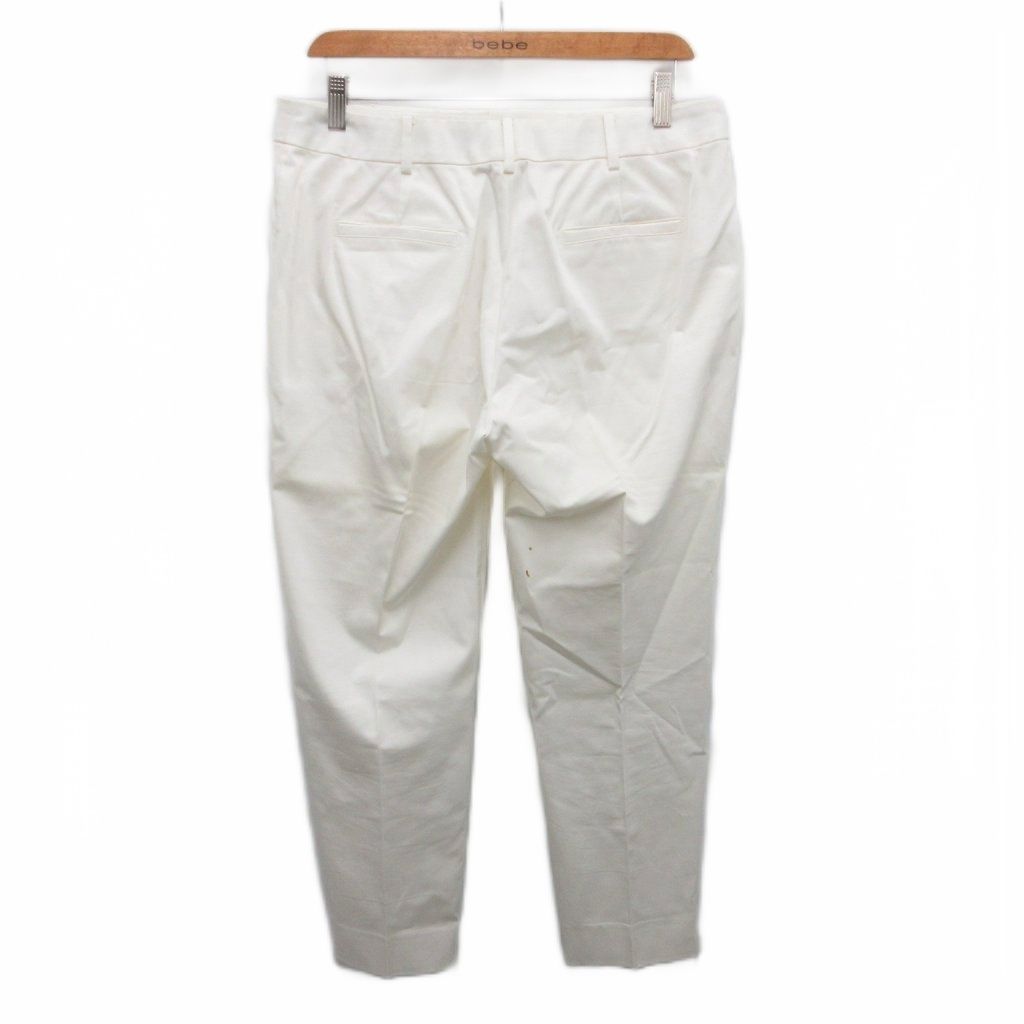 マックスマーラ MAX MARA スラックス パンツ 白タグ 46 白 ホワイト