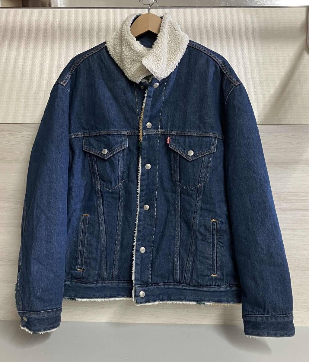 LEVI’S リーバイス ボアリバーシブル Gジャン デニムジャケット PC 9-A 3176-0000 Lサイズ