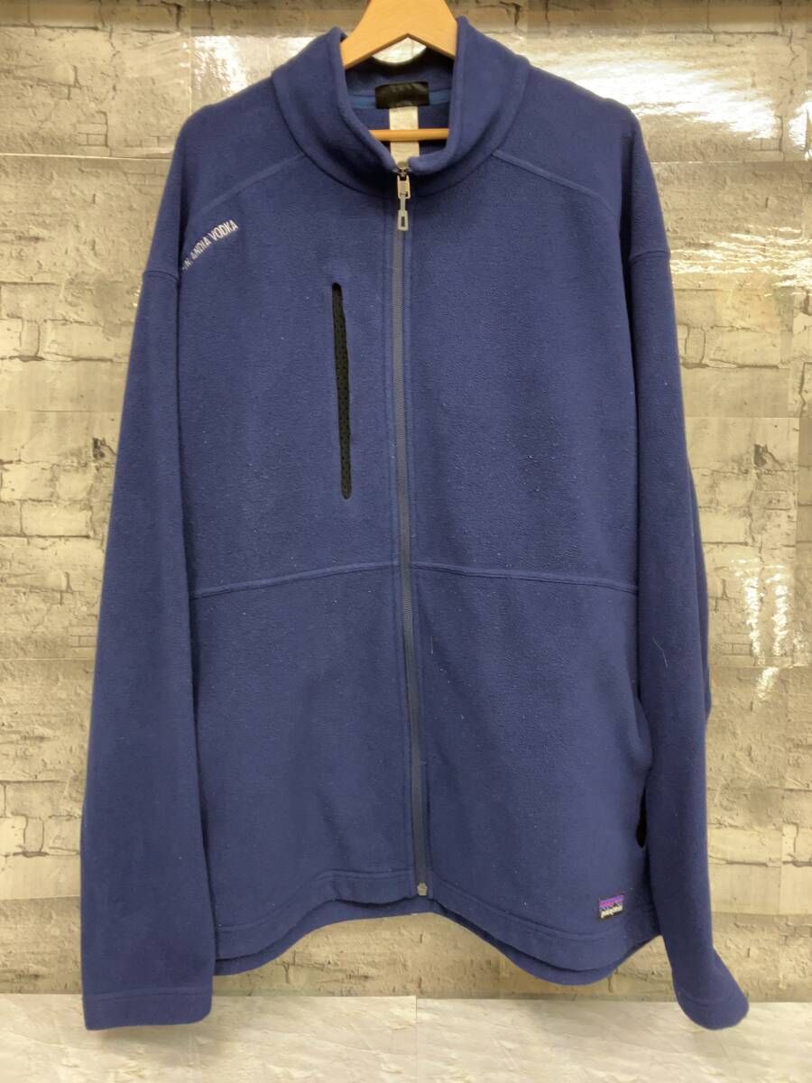 Patagonia パタゴニア フリース シンチラ Finlandia Vodka サイズXXL ネイビー