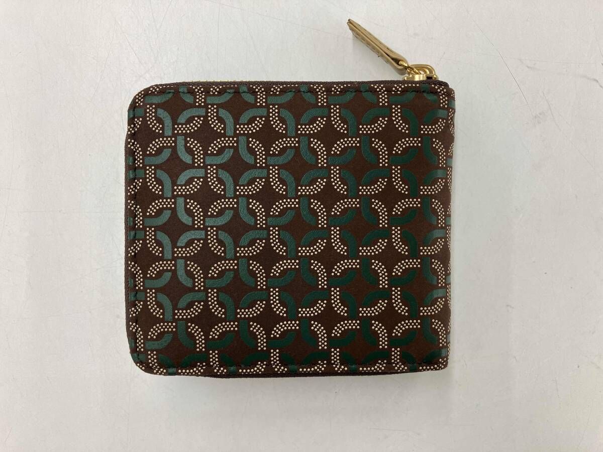 印傳屋 印伝屋 INDEN YA 二つ折り財布 Ringlet 札入れ