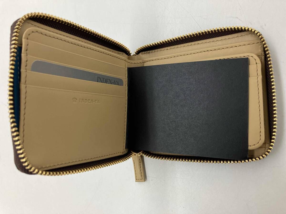  印傳屋 印伝屋 INDEN YA 二つ折り財布 Ringlet 札入れ 二つ折り財布 折り財布