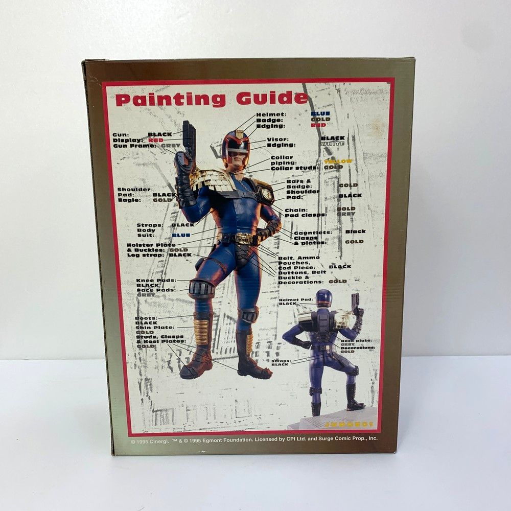 未組立品 ツクダホビー ジャッジドレッド JUDGE DREDD プラモデル 1995