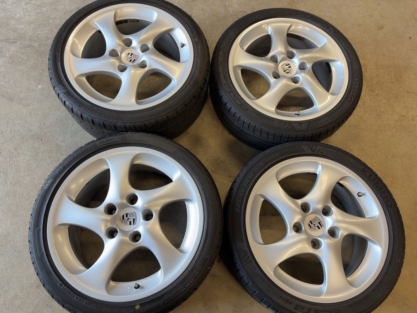 ポルシェ ボクスター 986 18インチ 4本セット