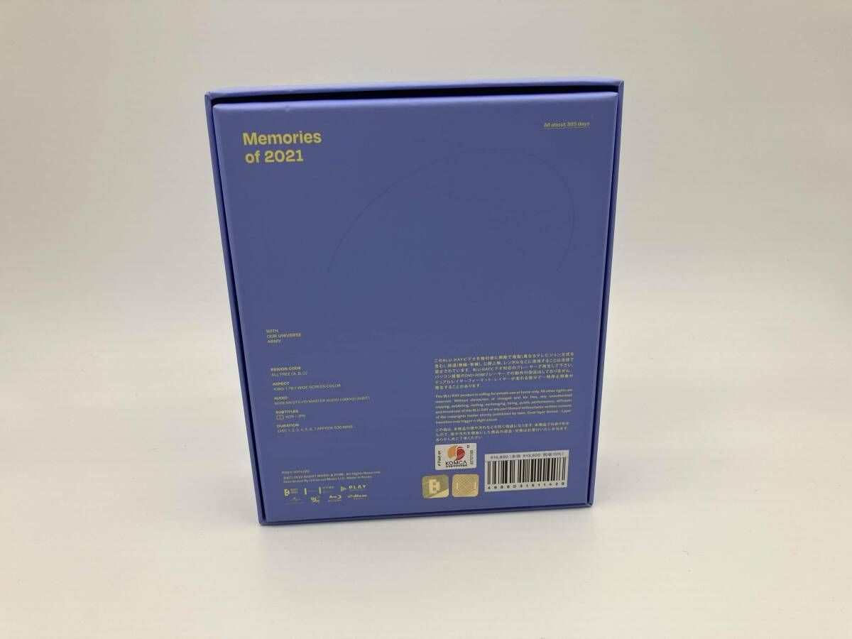 BTS MEMORIES OF 2021(UNIVERSAL MUSIC STORE & FC限定版)(Blu-ray