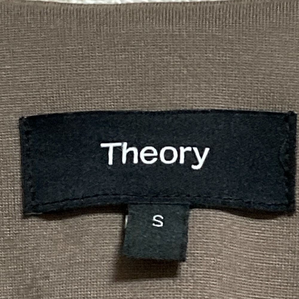 美品 22SS theory セオリー VIS PONTE カラーレス ベスト ロングジレ