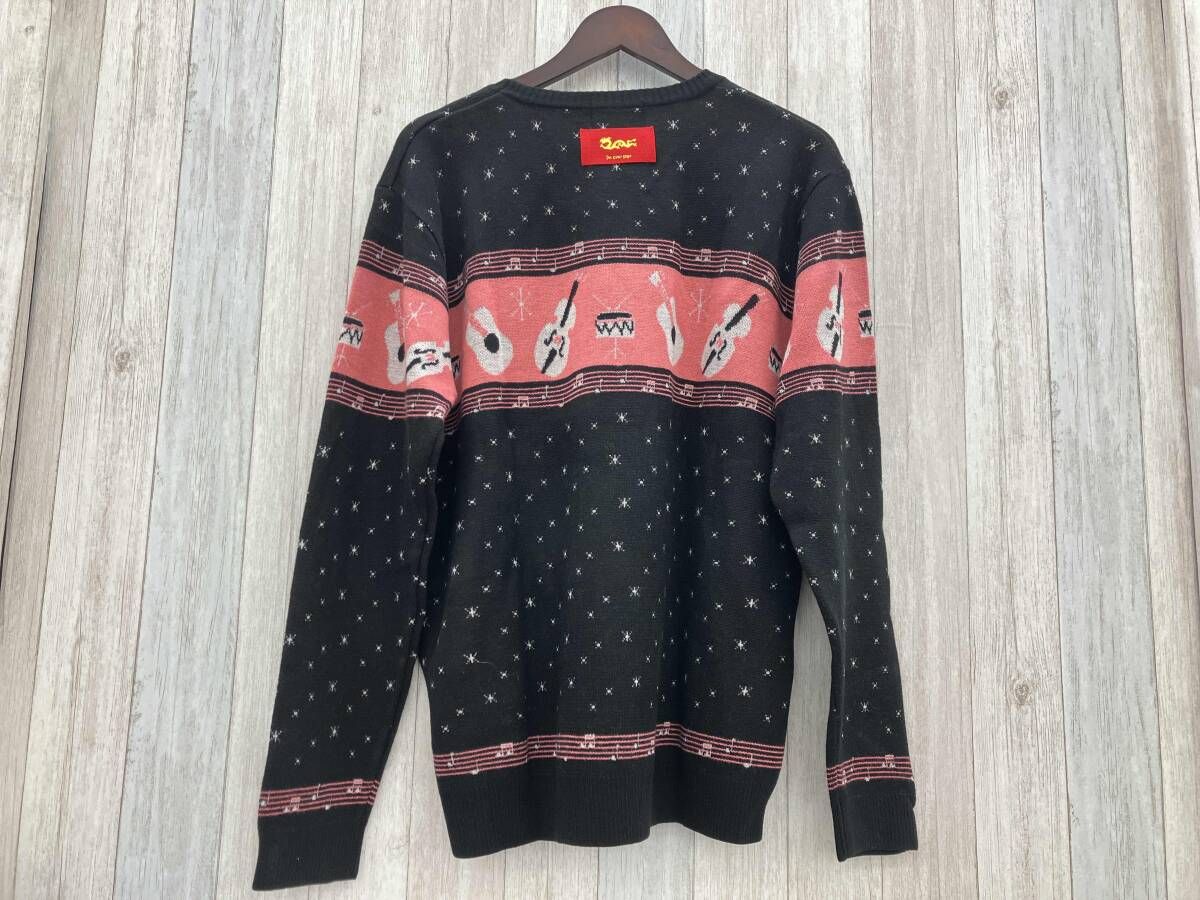 CREAM SODA／クリームソーダ／ニット／XL／メンズ／ブラック／アクリル