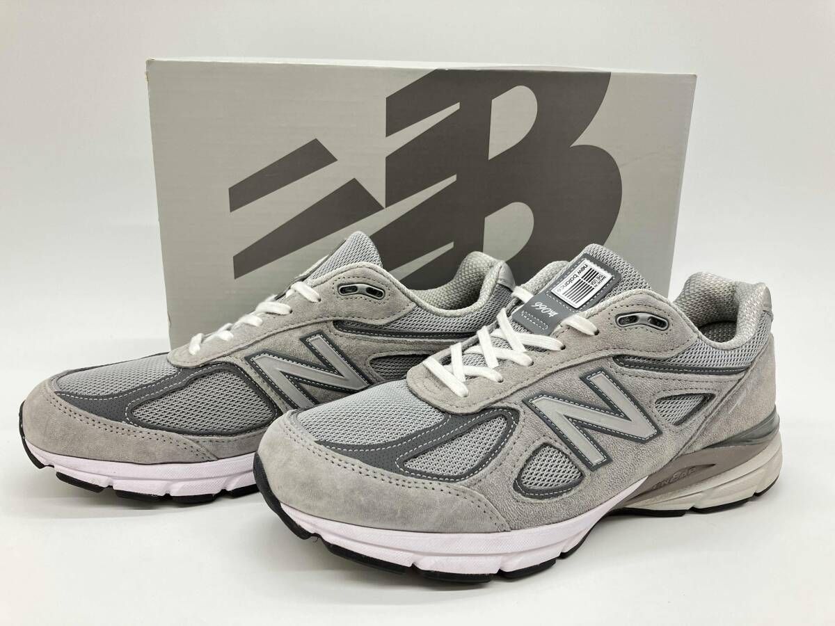 New Balance U990GR4 Grey Silver ニューバランス 990v4 グレー 