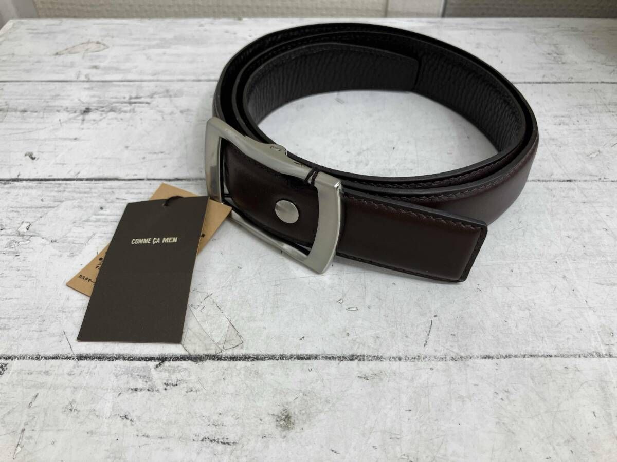 COMME CA MEN ベルト 07 63 YW 04 ブラウン