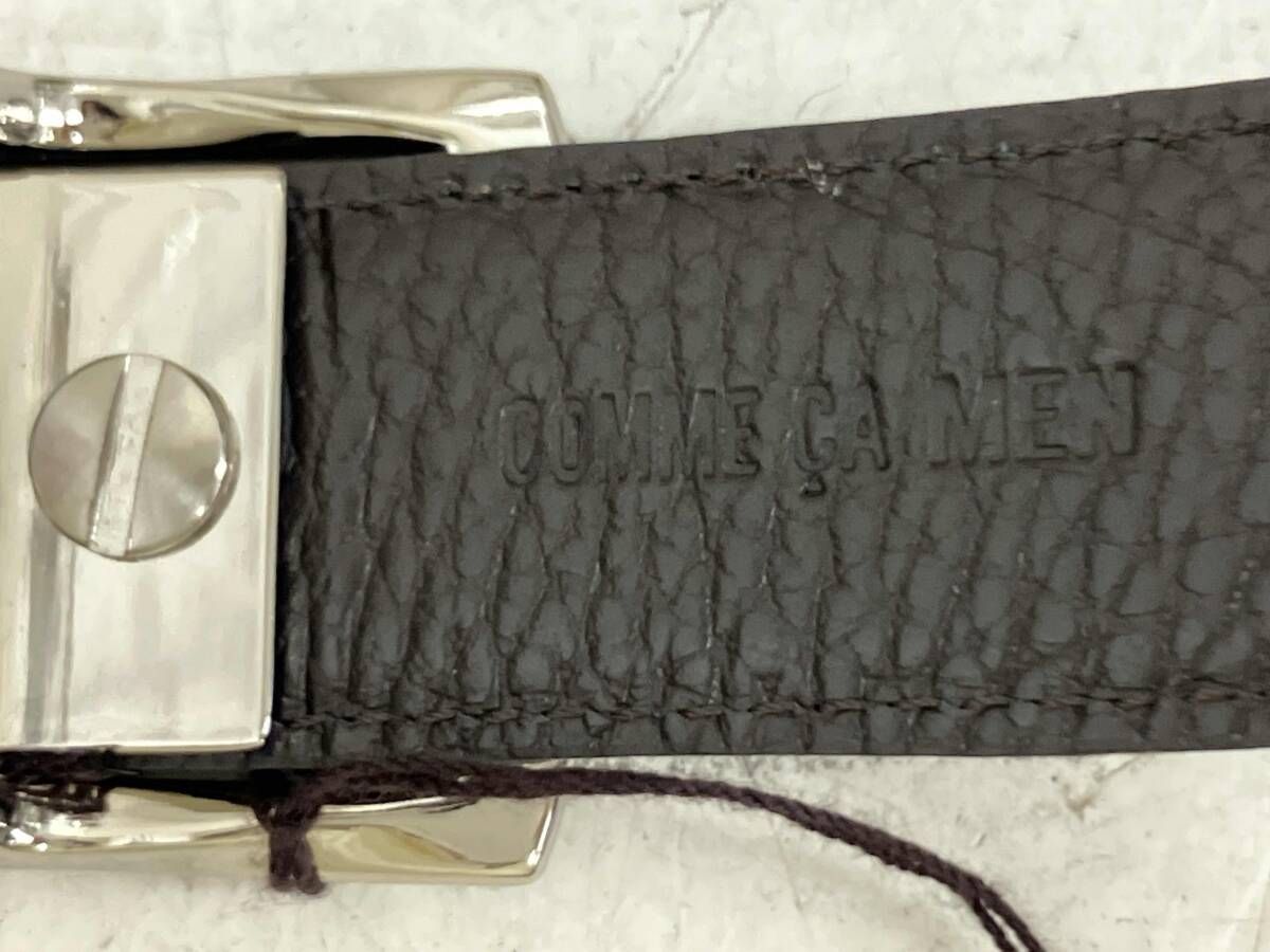 COMME CA MEN ベルト 07-63 YW 04 ブラウン