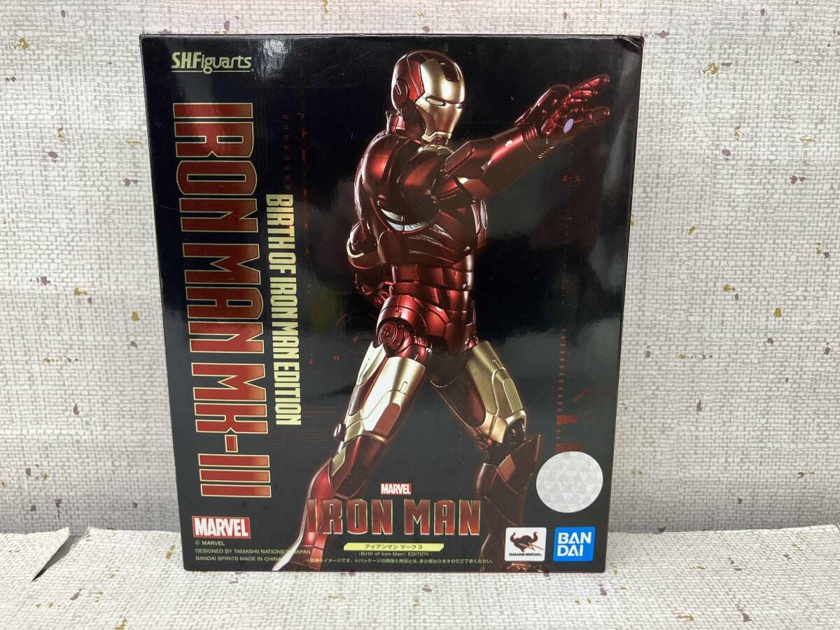 【2026，定番】 ジャンク 【支柱欠品】S.H.Figuarts「アイアンマンマｰク3」-u003cBirth of Iron Manu003e EDITION- アイアンマン MARVEL SF・ファンタジー・ホラー