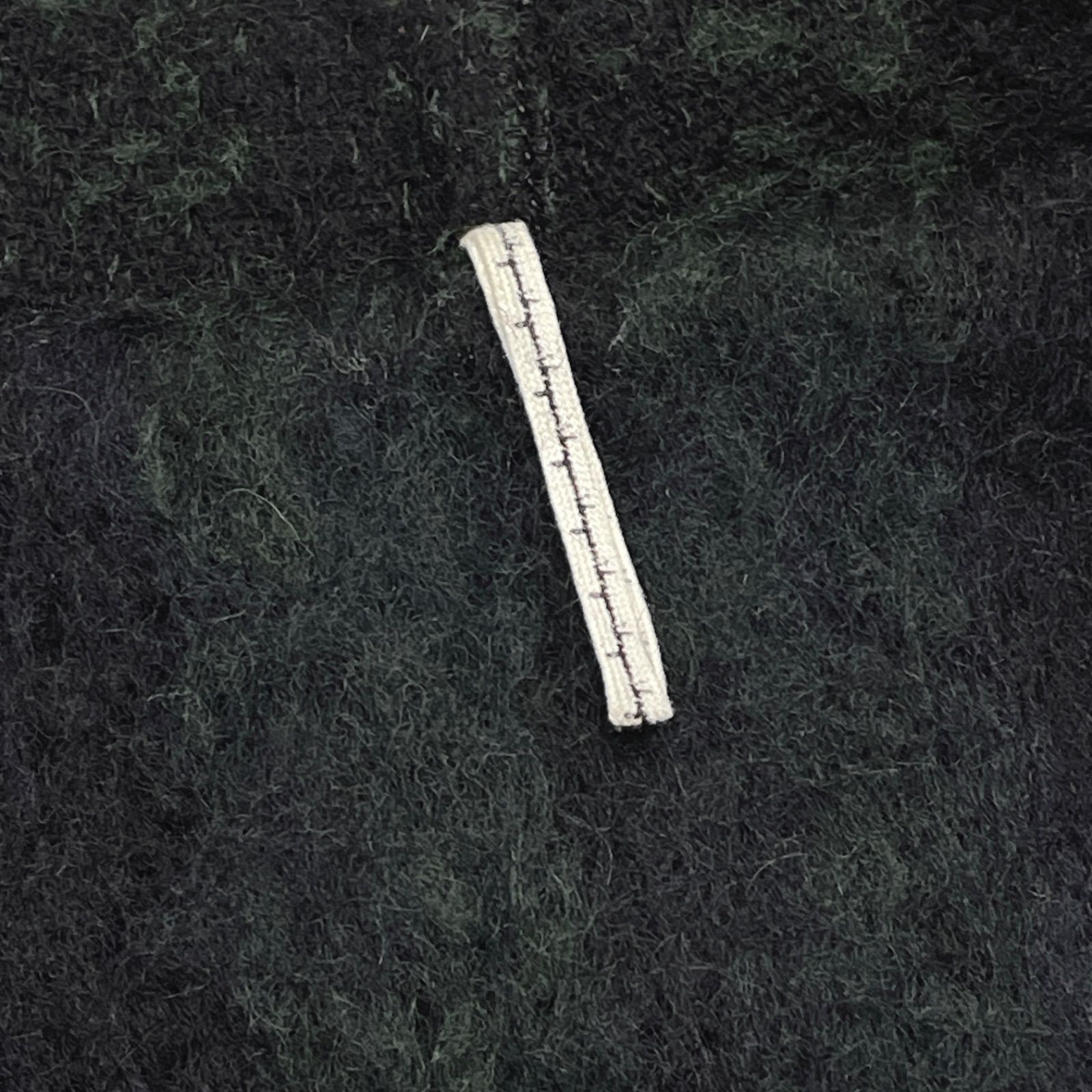 【m's braque】エムズブラック　ダッフルコート　チェック柄　グリーン m's braque エムズブラック ダッフルコート ブラックウォッチ チェック