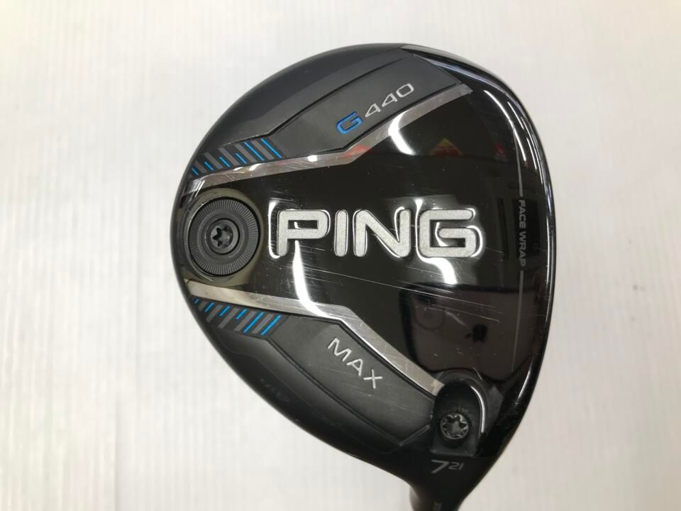 ピン G 440 MAX 21度 TOUR 2 0 CHROME 75 Sフレックス フェアウェイウッド 最短