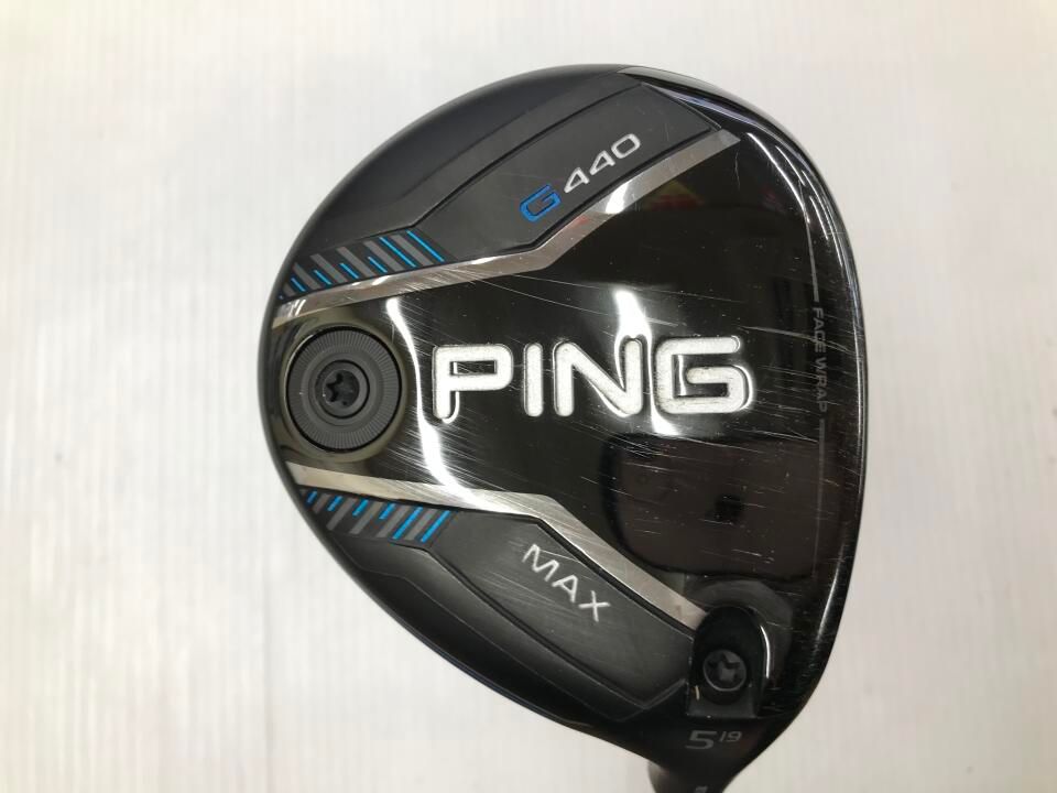 ピン G 440 MAX 19度 TOUR 2 0 BLACK 75 Xフレックス フェアウェイウッド 最短