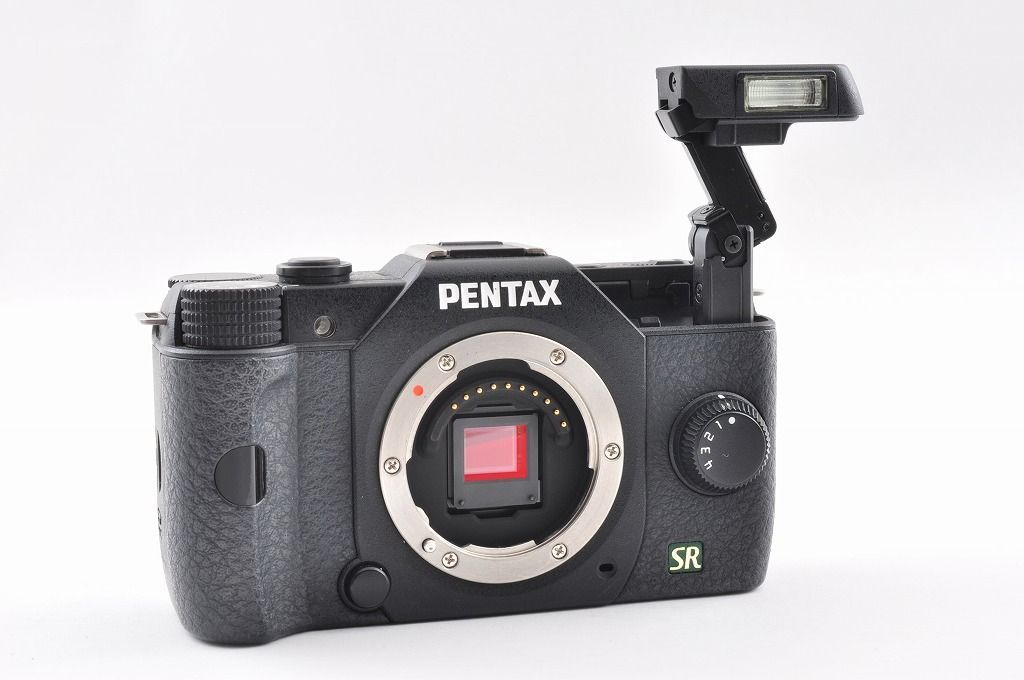 Pentax ペンタックス Q7 ブラック 12.4MP ミラーレスカメラ 02 5-15mm